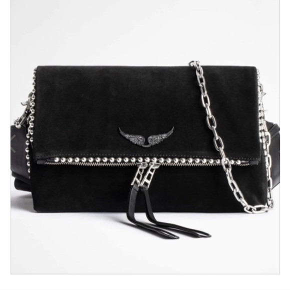 Zadig & Voltaire Bags Zadig Voltaire Rocky Bag Suede With Studs